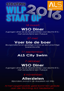 Het jaarprogramma van Wilp Staat Op